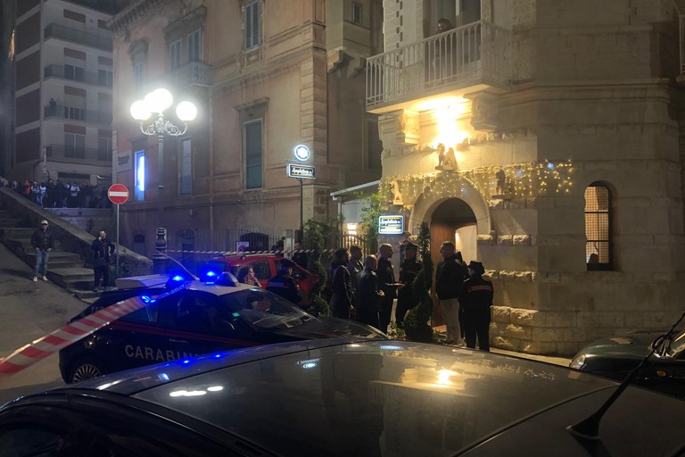 Sparatoria in un ristorante di Bisceglie