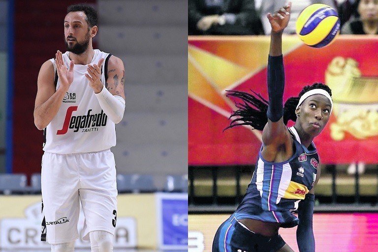 Marco Belinelli e Paola Egonu