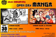 I fumetti manga, protagonisti di un open day presso il Dojo Zanshin