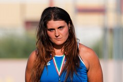 Anna Musci è argento nel getto del peso ai campionati italiani Under 23