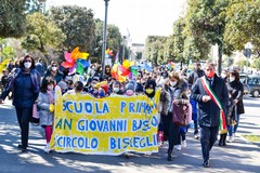 «No alla guerra». Marcia del terzo circolo "San Giovanni Bosco"