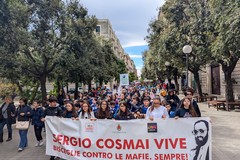 Duemila studenti in marcia per il 40esimo anniversario della morte di Sergio Cosmai - LE FOTO