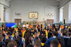 Il sindaco e l'istituto De Amicis incontrano l'atleta olimpica Elena Di Liddo