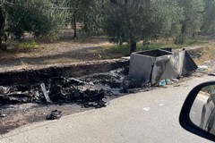Francesco Spina: «Frigoriferi e rifiuti di ogni tipo incendiati in via San Felice»