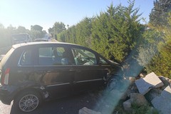 Auto fuori strada sulla Corato-Ruvo: ferito un 22enne biscegliese