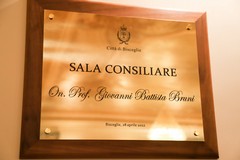 Sala consiliare ufficialmente intitolata all'onorevole Giovanni Bruni