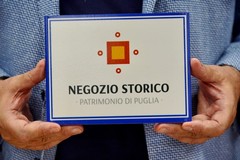 Sei imprese biscegliesi premiate come "Attività Storiche" dalla Regione Puglia