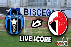 Bisceglie-Bari, il live score