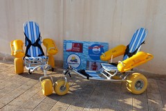 Spiagge, Baywatch acquista una nuova sedia Job per le persone disabili