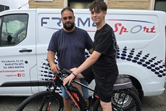 Arriva la bici nuova per Lorenzo grazie alla generosità del biscegliese Francesco Lopolito