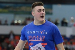 Carmelo Musci campione italiano Allievi indoor nel peso col nuovo primato personale