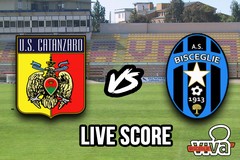 Catanzaro-Bisceglie 1-0, il live score