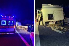 Tamponamento sulla autostrada A14 nella notte di Ferragosto