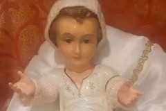 Rubata la statua di Gesù Bambino al "Vittorio Emanuele II"