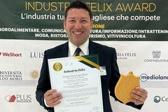 Premio "Industria felix" al biscegliese Di Pinto