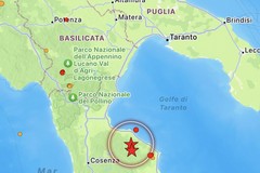 Scossa di terremoto in Calabria avvertita anche a Bisceglie