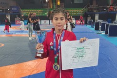 Greta Monopoli conquista il titolo italiano Under 11 nella lotta libera