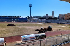 Iniziati i lavori allo stadio Gustavo Ventura di Bisceglie