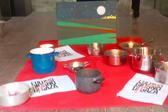 Al Castello Svevo di Bisceglie l’installazione di Lorca per “L’Ultimo Giorno di Gaza”