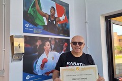 Consegnato dalla World Karate Federation il diploma di coach giovanile a Francesco Simone