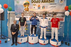 Il Team Bersaglieri Bisceglie al Campionato Italiano Cadetti di Karate