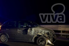 Brutto incidente sulla 16 bis in territorio di Bisceglie: due auto coinvolte