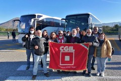 Da Bisceglie a Roma sul pullman della Cgil: «Mai più fascismi»