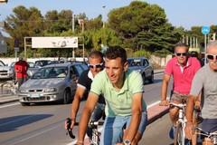 Vincenzo Nibali in Puglia per la Gran Fondo Nibali