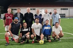 "I Beniamini di Don Uva": match di calcio tra clero diocesano e Universo Salute