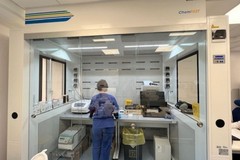 Patologia Clinica di Bisceglie: installata una nuova moderna cabina di ventilazione