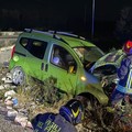 Auto finisce fuori strada sulla Bisceglie-Corato: è il terzo incidente in 24 ore
