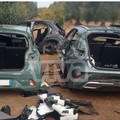 Auto cannibalizzate in un fondo agricolo a Bisceglie