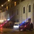 Principio d'incendio su una colonnina dell'elettricità in via Nazario Sauro