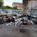 Francesco Spina: «Il ponte accanto all'ex piscina comunale è una discarica a cielo aperto»