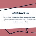 Coronavirus, la regione Puglia dispone i moduli di autosegnalazione