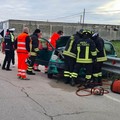 Perde il controllo, finisce contro il guardrail sulla Molfetta-Bisceglie: muore un 91enne