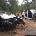 Ritrovate le carcasse di altre due auto nell'agro di Terlizzi: una era stata rubata a Bisceglie