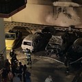 Tre auto in fiamme in via Ricasoli