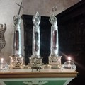 Le  "Braccia dei Santi " esposte sull'altare della Cattedrale