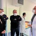 Sopralluogo del Direttore generale Asl Dimatteo all'ospedale  "Vittorio Emanuele II "