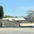 Mezzo pesante perde carico alla rotonda di via Andria, tragedia sfiorata