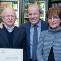 Salumeria La Notte: a Carlo e Rita l'onorificenza di decani del commercio