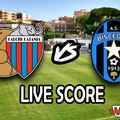 Catania-Bisceglie 3-0, il live score