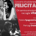  "Felicità ", concerto di solidarietà con Tiziana Spagnoletta e Pierluigi Orsini