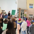Gli studenti della scuola Monterisi in visita alla Caritas cittadina
