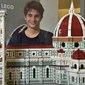 Giacinto Consiglio incanta Firenze con la cattedrale e la cupola di Brunelleschi in Lego