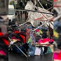 Bisceglie, bomba d’acqua devasta il mercato straordinario della prima domenica del mese