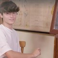 Davide Di Franco partecipa ai provini della nuova edizione del "Collegio "