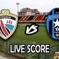 Foggia-Bisceglie 1-3, il live score in tempo reale