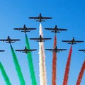 Sguardo puntato al cielo, oggi le Frecce tricolori sorvoleranno Bisceglie